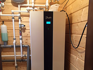 Danfoss DHP-H Opti 8 в частном доме